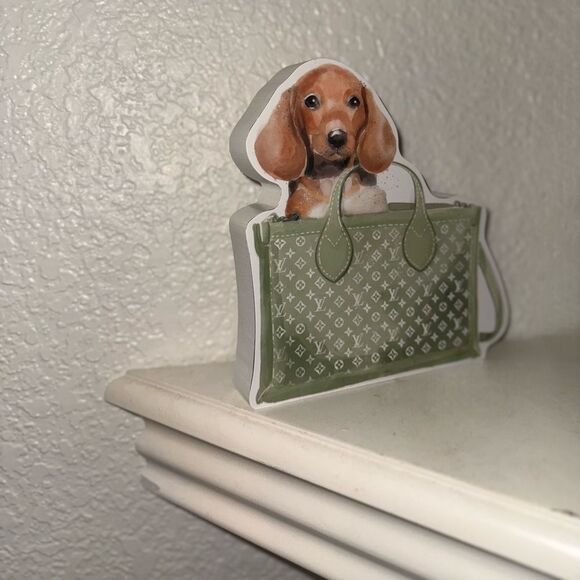 LOUIS VUITTON 3D WOOD HOME ACCENT DECOR - Picture 9 of 11